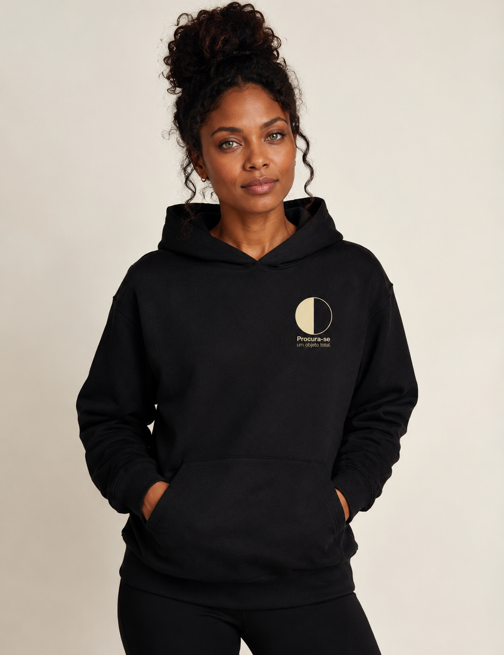 Hoodie Moletom Psicanálise Melanie Klein - Procura-se um Objeto Total | Minimalista Geométrica