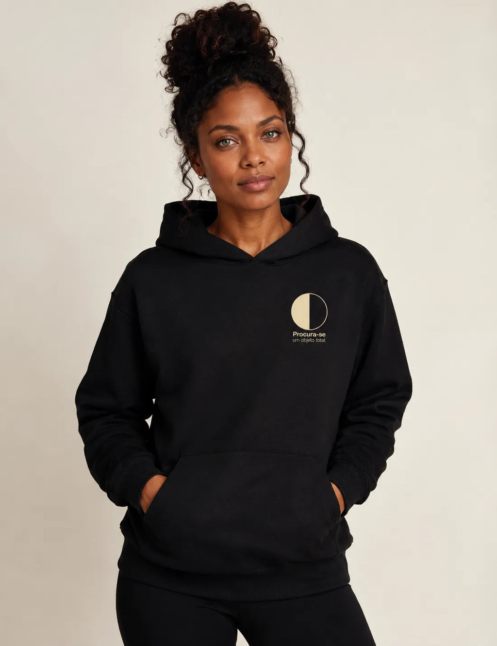 Hoodie Moletom Psicanálise Melanie Klein - Procura-se um Objeto Total | Minimalista Geométrica