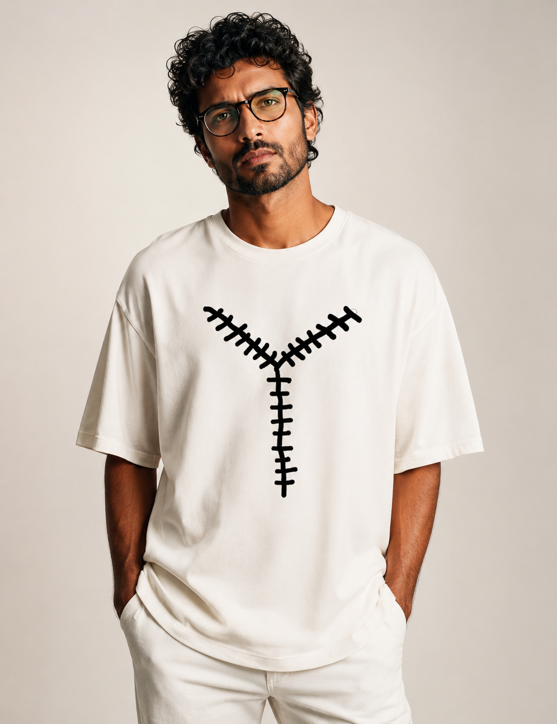 Camiseta  Oversized Forense - A Incisão em Y (Medicina Legal) | Minimalista Dark