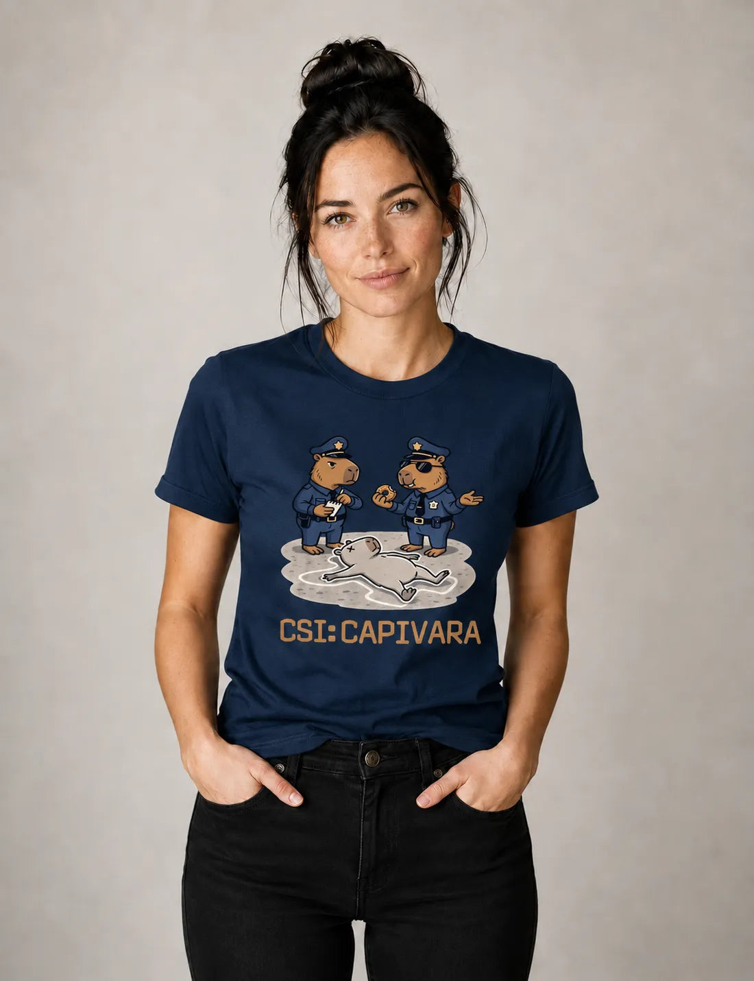 Camiseta CSI: Capivara | True Crime Brasileiro