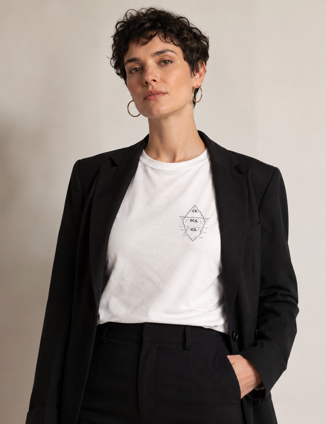 Camiseta Psicanálise Freud - Primeira Tópica (Iceberg) | Minimalista