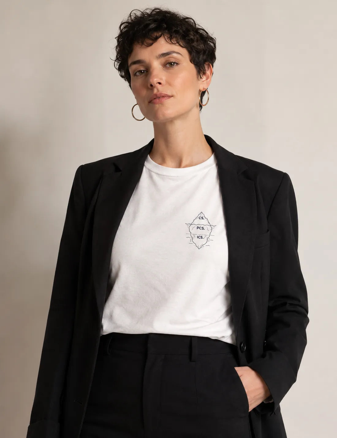 Camiseta Psicanálise Freud - Primeira Tópica (Iceberg) | Minimalista
