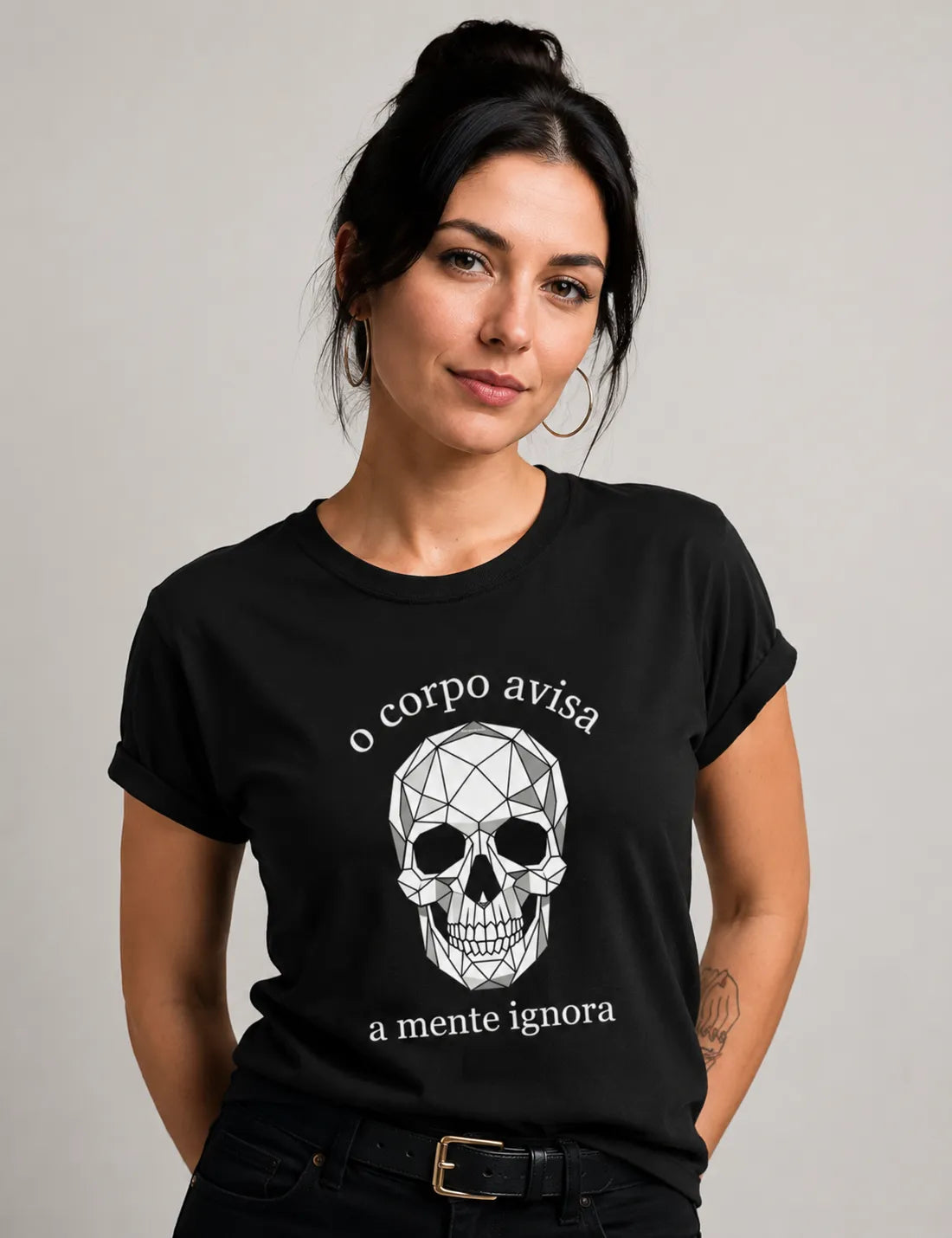 Camiseta Medicina Legal "O Corpo Avisa" | A Verdade Anatômica
