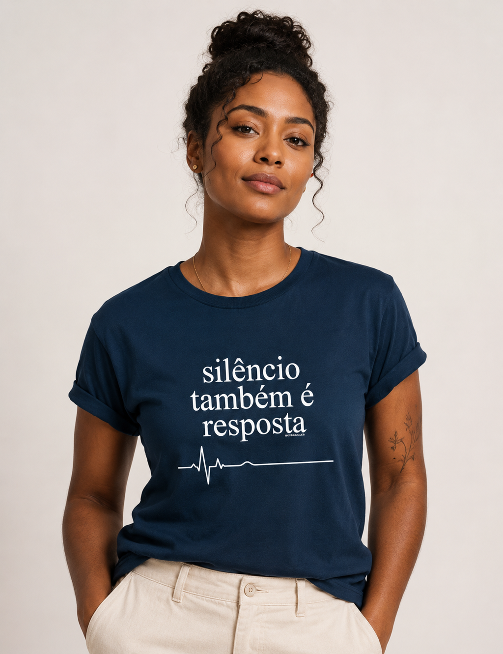 Camiseta Medicina Legal "Silêncio Também é Resposta" | A Voz da Assistolia
