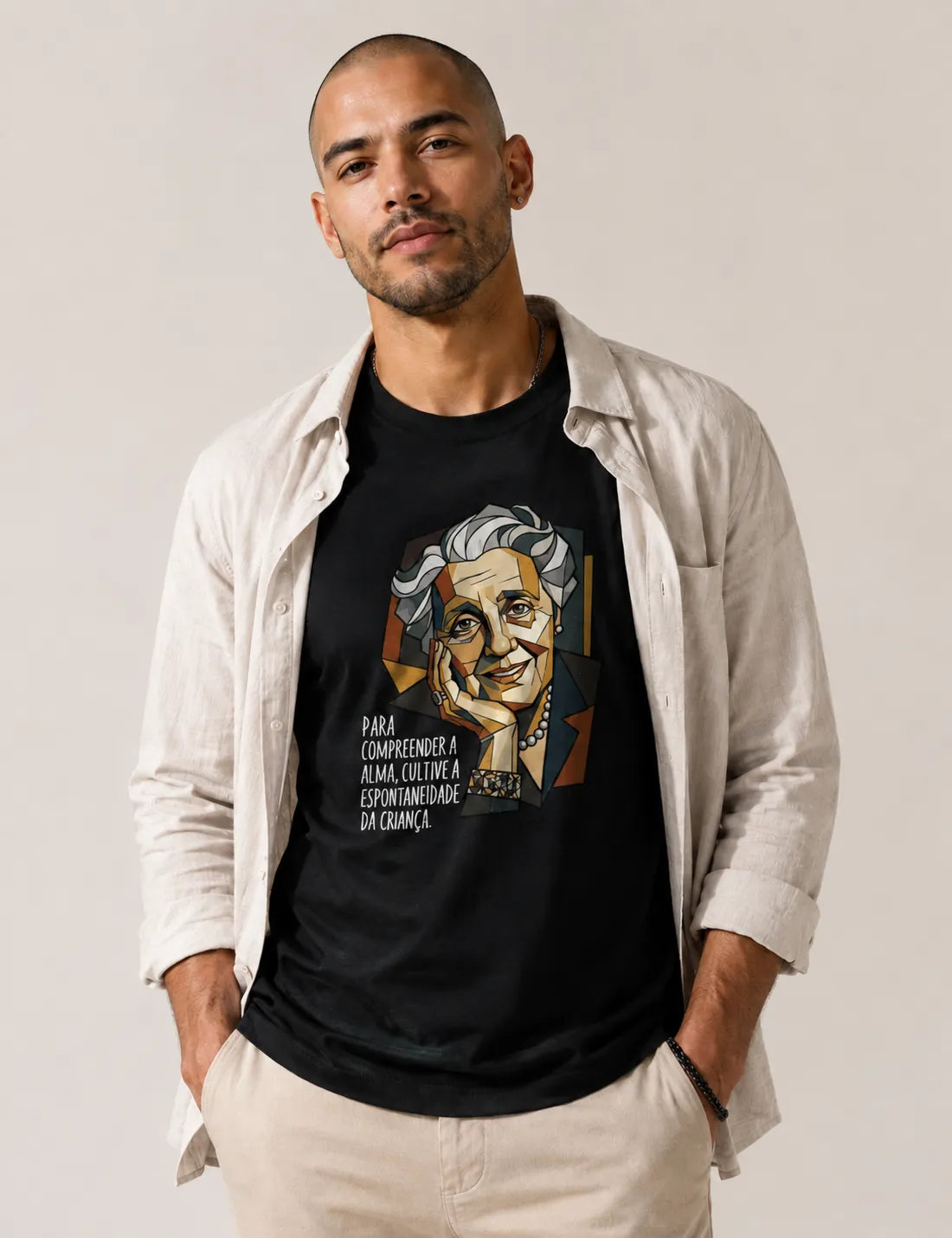 Camiseta Melanie Klein & Picasso: A Alma e a Espontaneidade | Uma Fusão de Gênios
