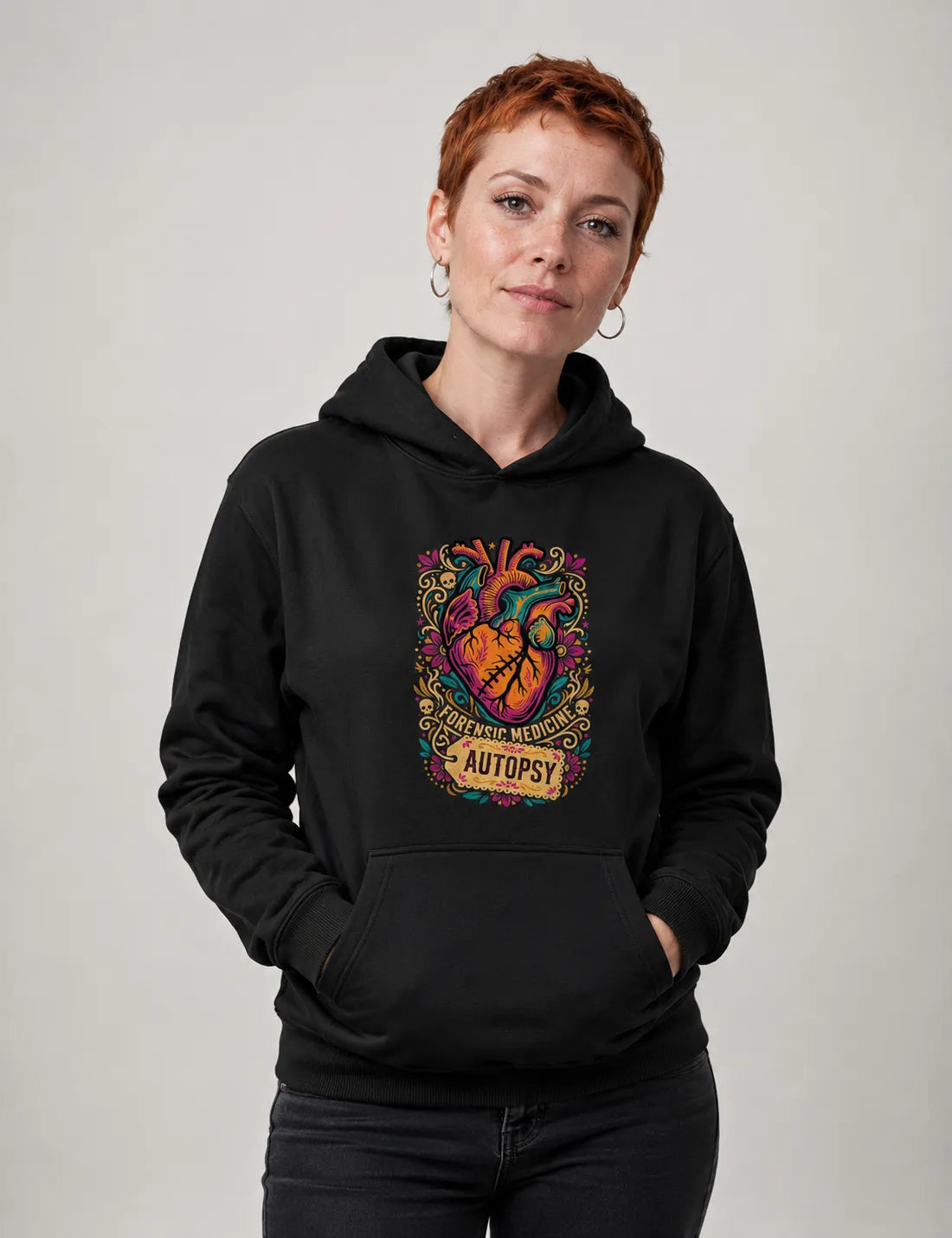 Hoodie Moletom Medicina Legal "Autopsy" | A Arte da Patologia Forense