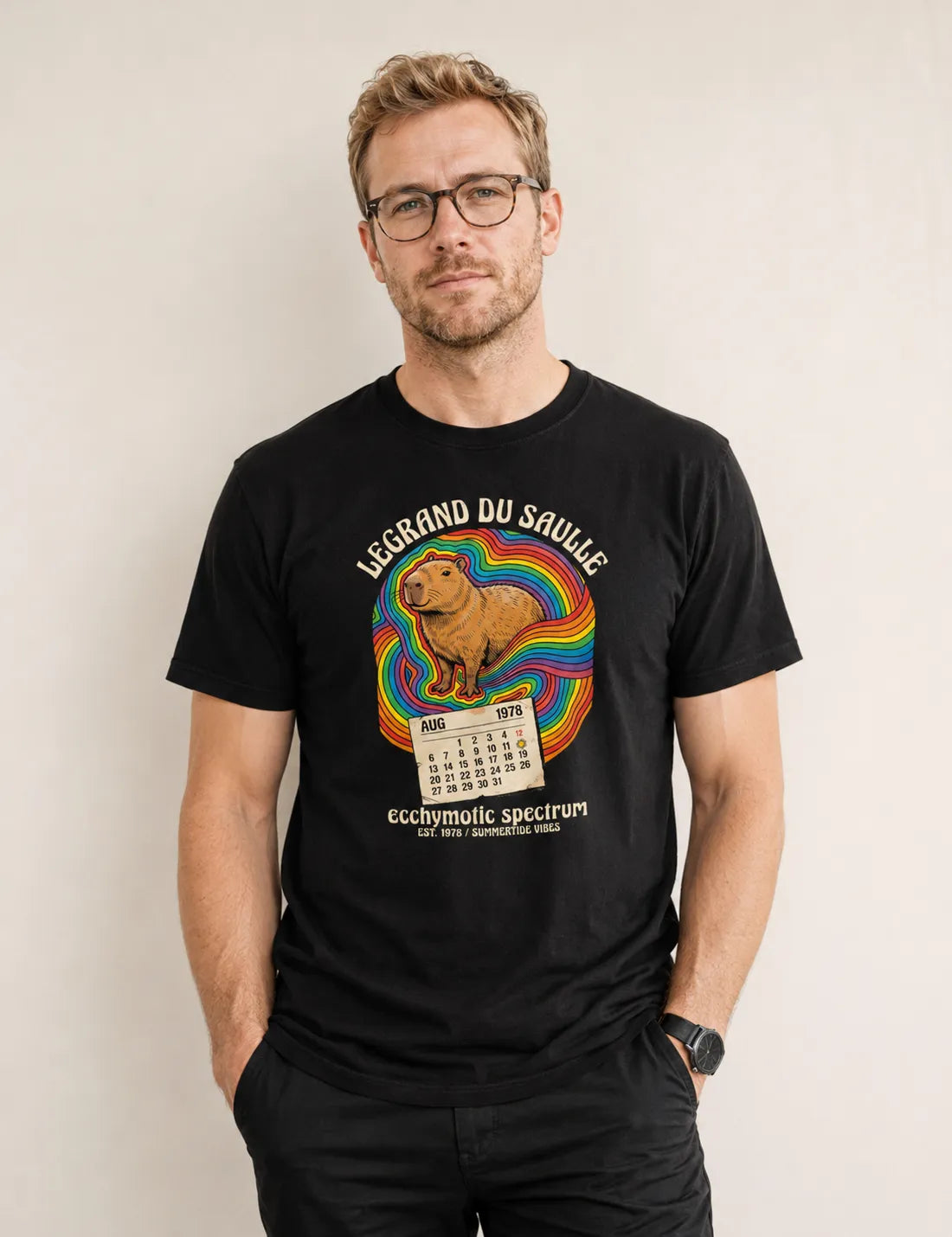 Camiseta Medicina Legal "Espectro Equimótico" | A Capivara de Legrand du Saulle