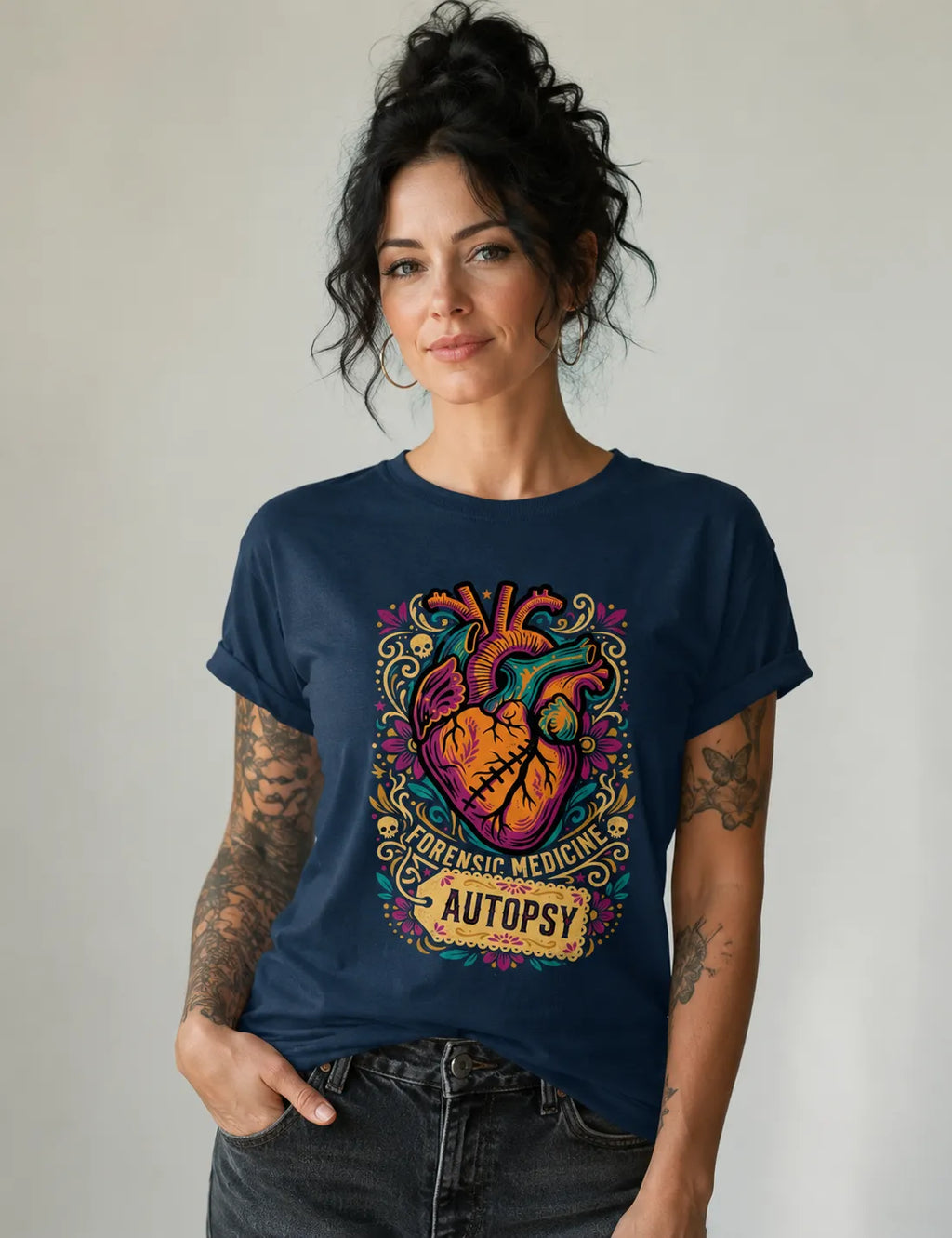 Camiseta Medicina Legal "Autopsy" | A Arte da Patologia Forense
