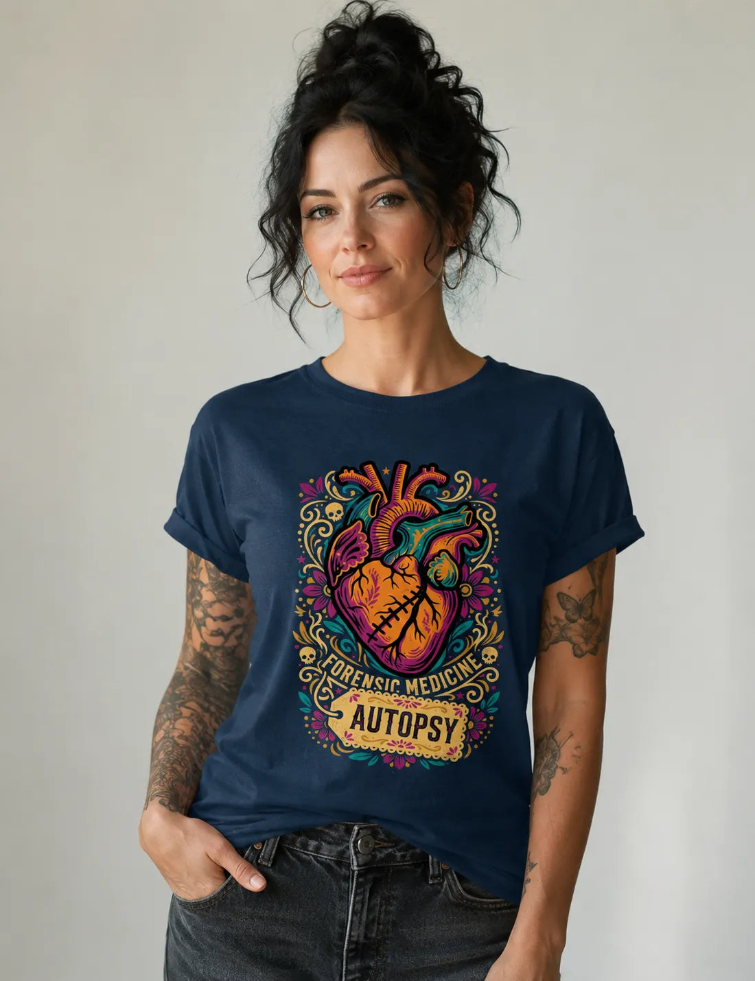 Camiseta Medicina Legal "Autopsy" | A Arte da Patologia Forense