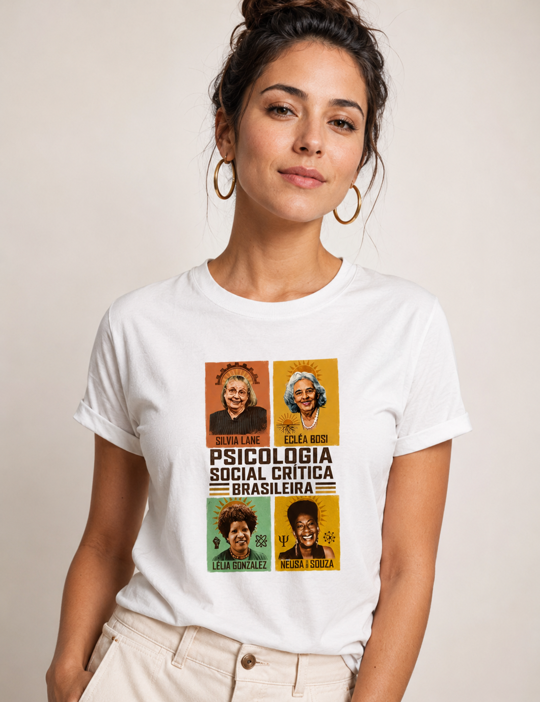 Camiseta "Psicologia Social Crítica Brasileira" | Legado, Luta e Resistência