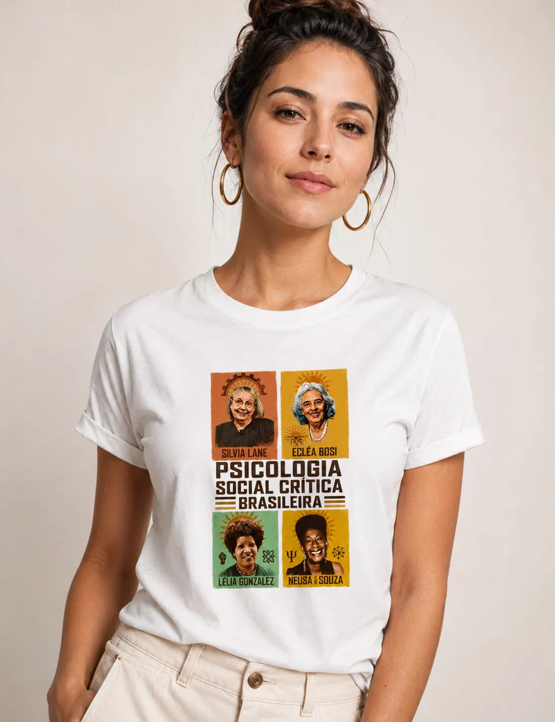 Camiseta "Psicologia Social Crítica Brasileira" | Legado, Luta e Resistência