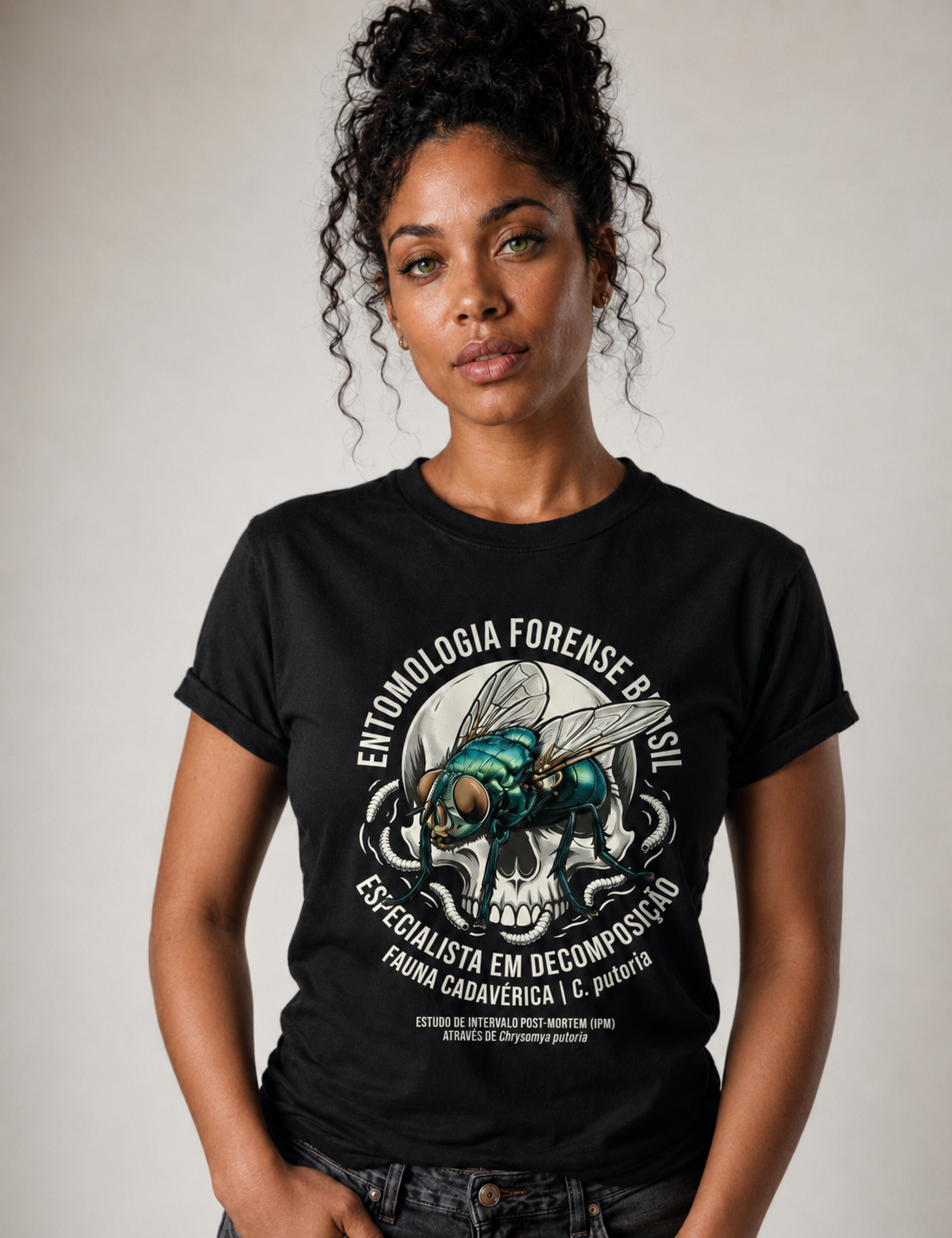 Camiseta "Entomologia Forense" | C. putoria - Especialista