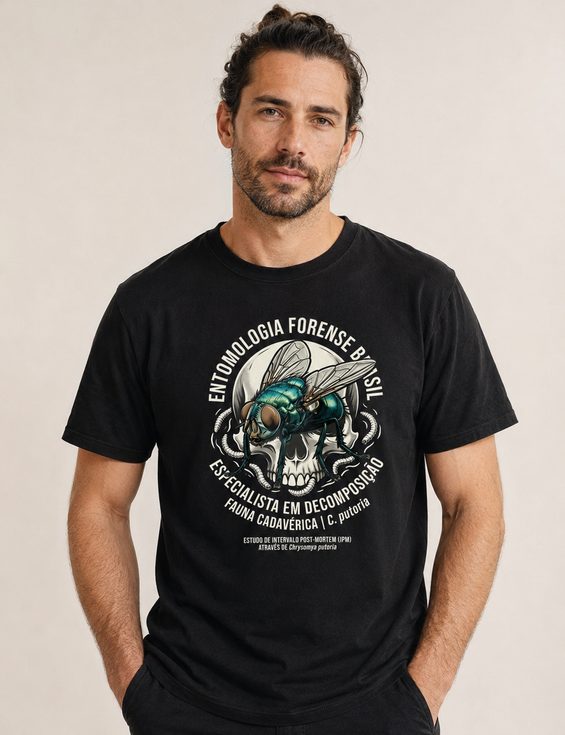 Camiseta "Entomologia Forense" | C. putoria - Especialista
