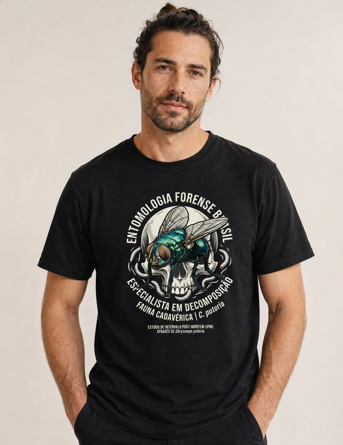 Camiseta "Entomologia Forense" | C. putoria - Especialista