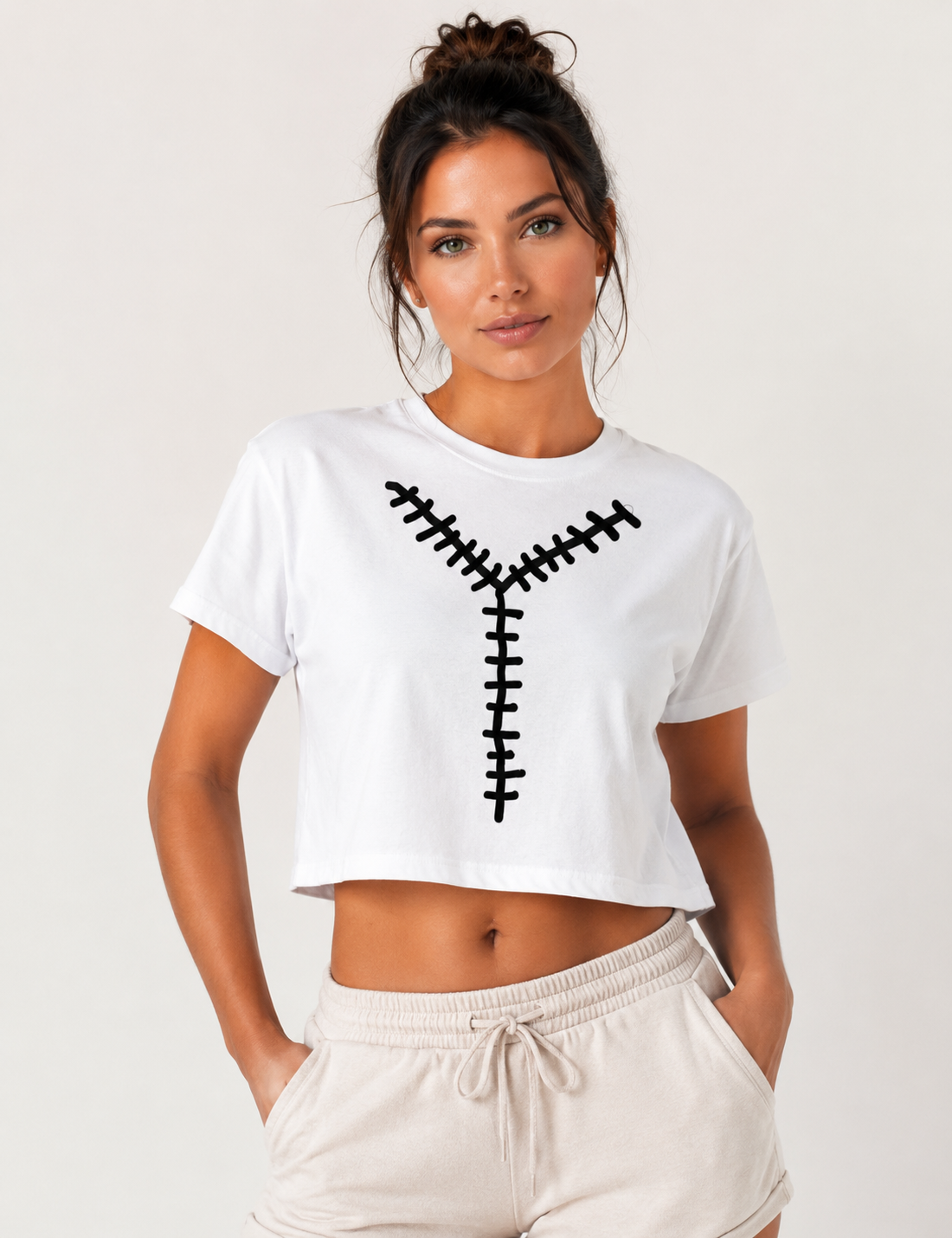 Camiseta Cropped Forense - A Incisão em Y (Medicina Legal) | Minimalista Dark
