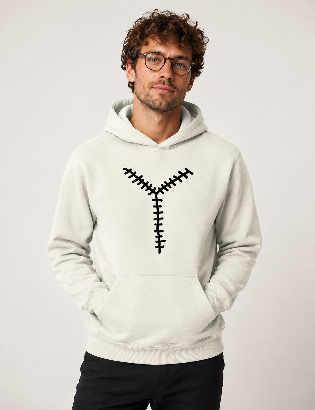 Hoodie Moletom Forense - A Incisão em Y (Medicina Legal) | Minimalista Dark