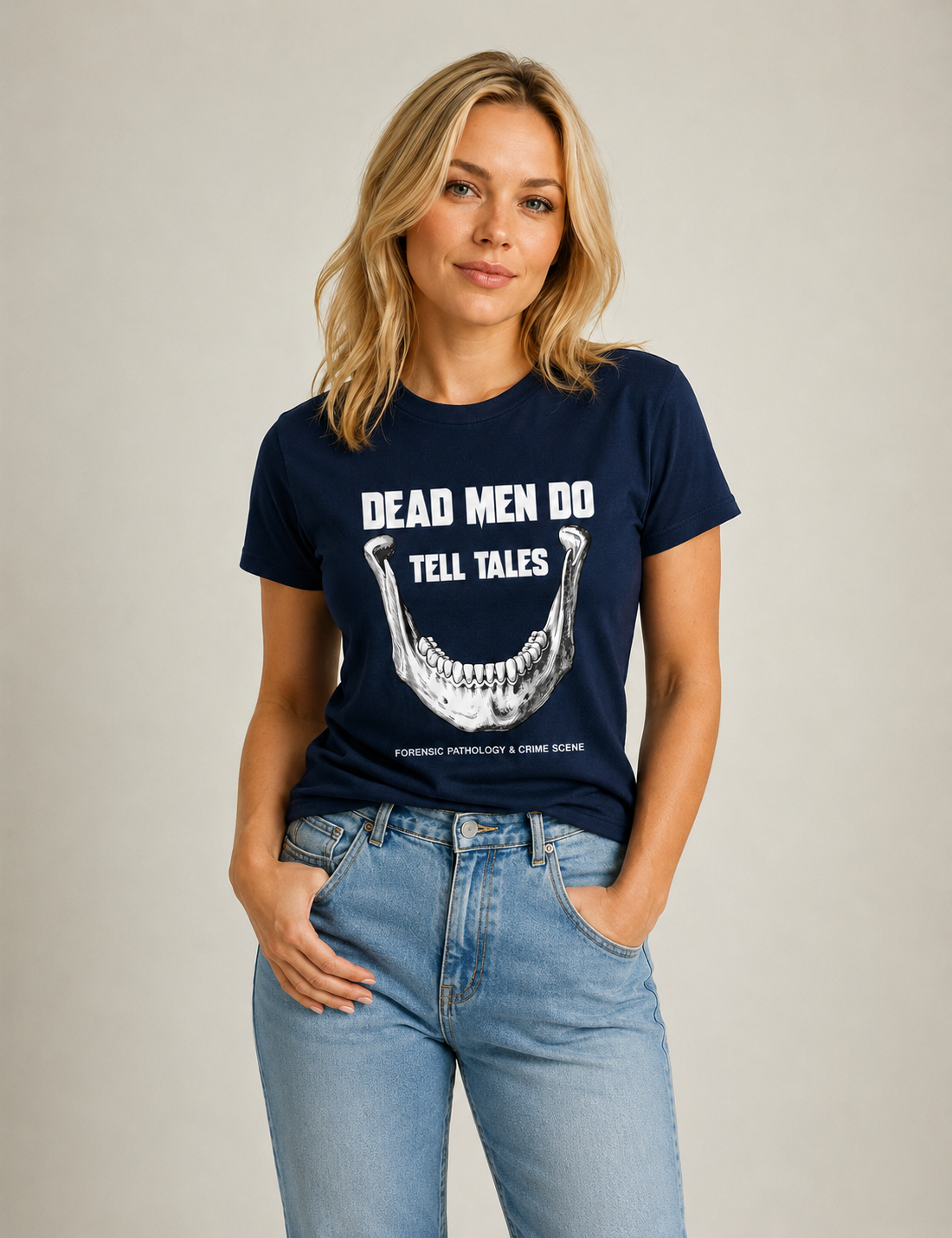 Camiseta Dead Men Do Tell Tales | Forensic Pathology & Crime Scene