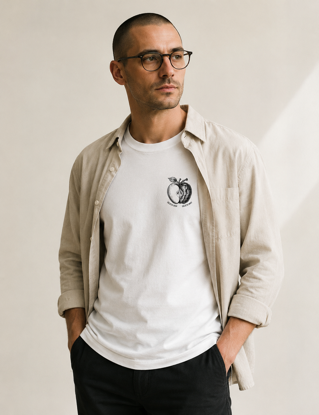 Camiseta Algodão Peruano Psicanálise Melanie Klein - Objeto Bom & Objeto Mau (Cisão) | Ilustração Clássica