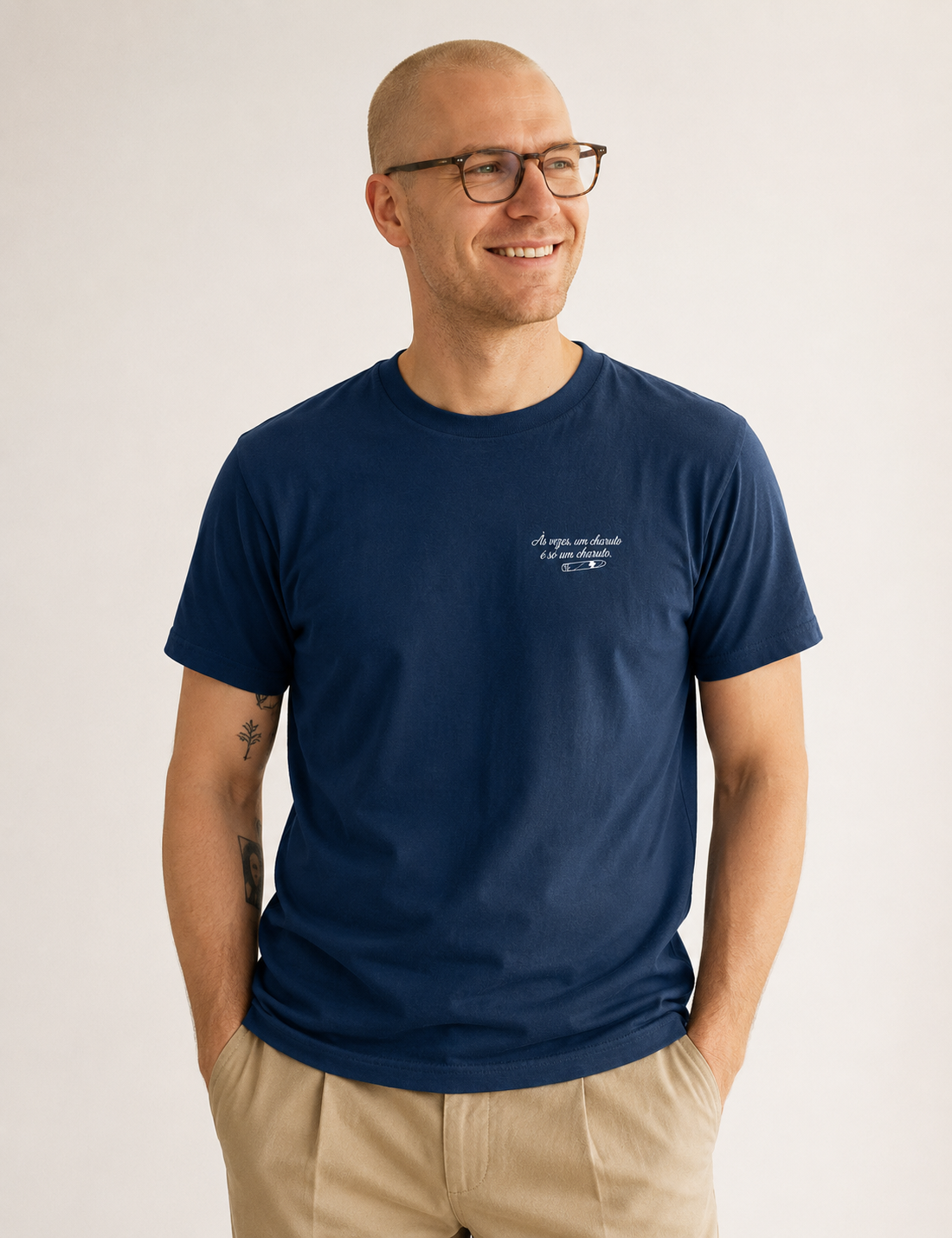 Camiseta Psicanálise Freud - Um Charuto é Só Um Charuto | Minimalista
