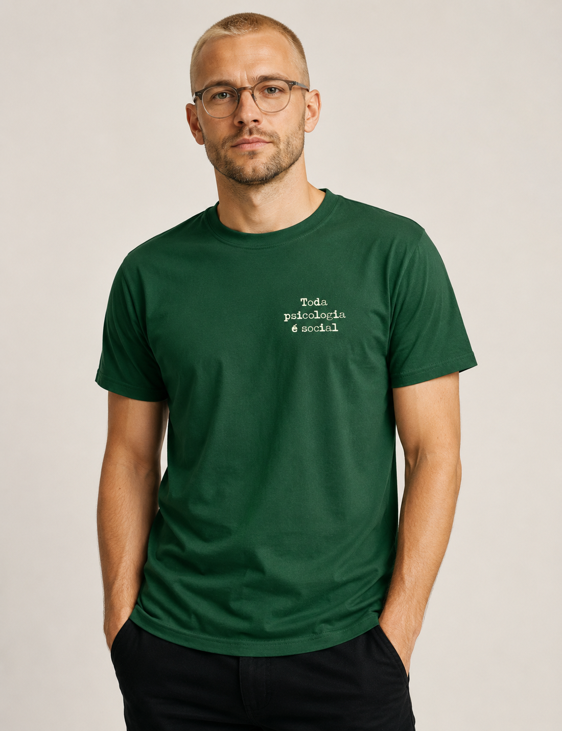 Camiseta Psicologia Sócio-Histórica Silvia Lane - Toda Psicologia é Social | Typewriter