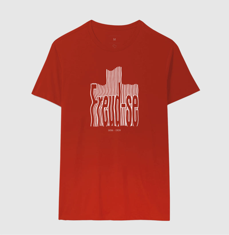 Camiseta Psicanálise "Freud-se" | Sigmund Freud & Op-Art Streetwear