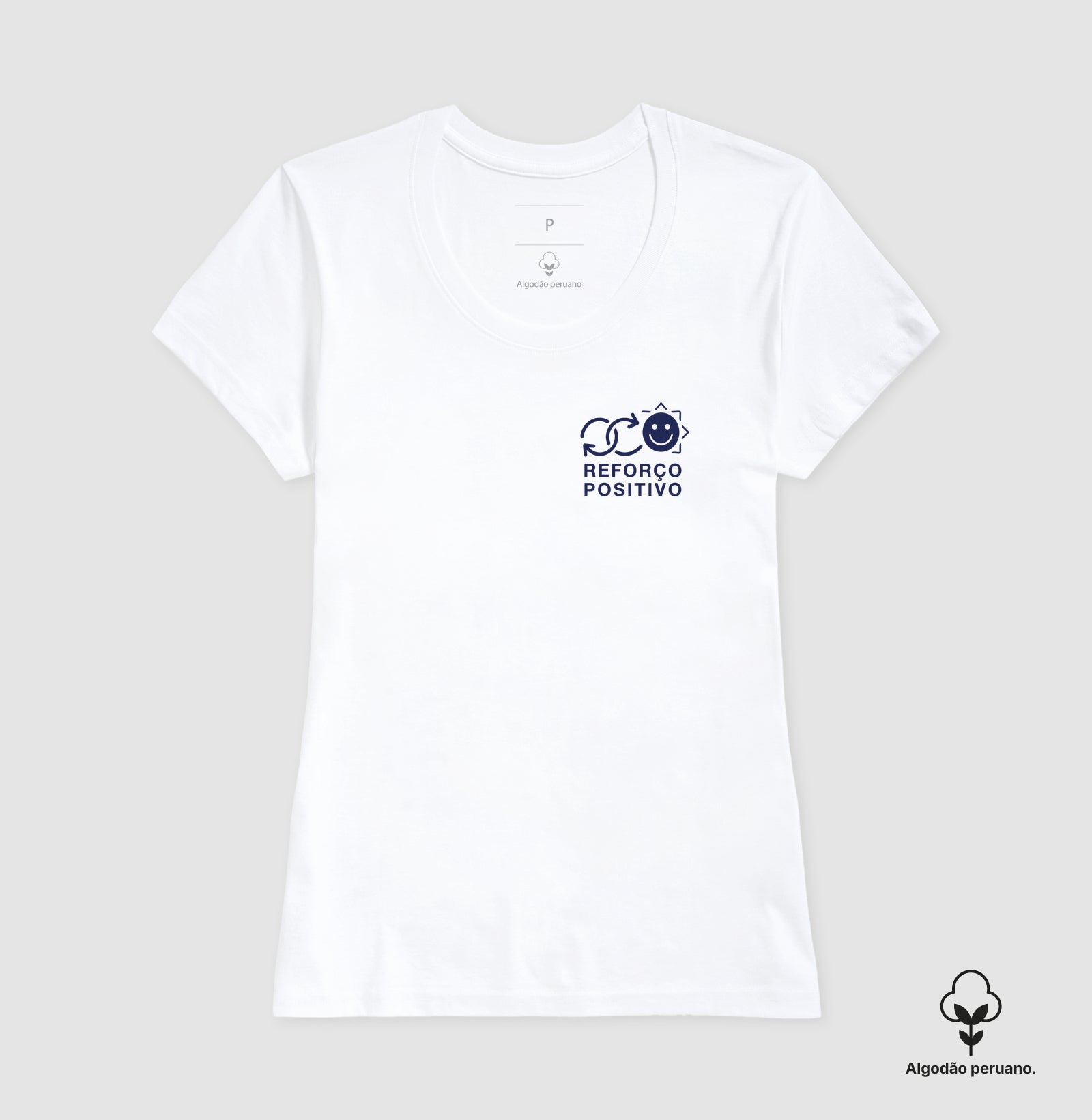 Camiseta Algodão Peruano Behaviorismo Skinner - Reforço Positivo | Ilustração Line Art