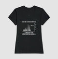 Camiseta Genética Forense "Não É Coincidência" | Razão de Verossimilhança (LR)