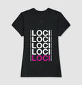 Camiseta Genética Forense "LOCI" | O Painel do DNA & Identificação Humana