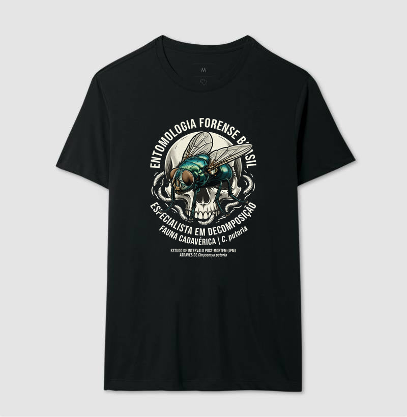 Camiseta "Entomologia Forense" | C. putoria - Especialista
