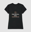 Camiseta "Psicóloga, Mãe, Porto Seguro" | O Refúgio do Afeto