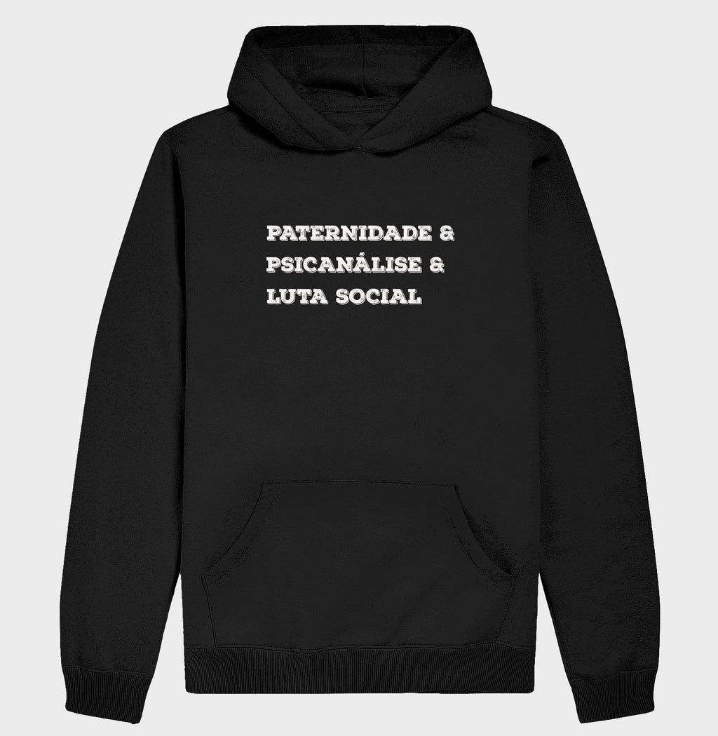 Hoodie Moletom Crítica "Paternidade, Psicanálise e Práxis" | A Subversão pelo Afeto