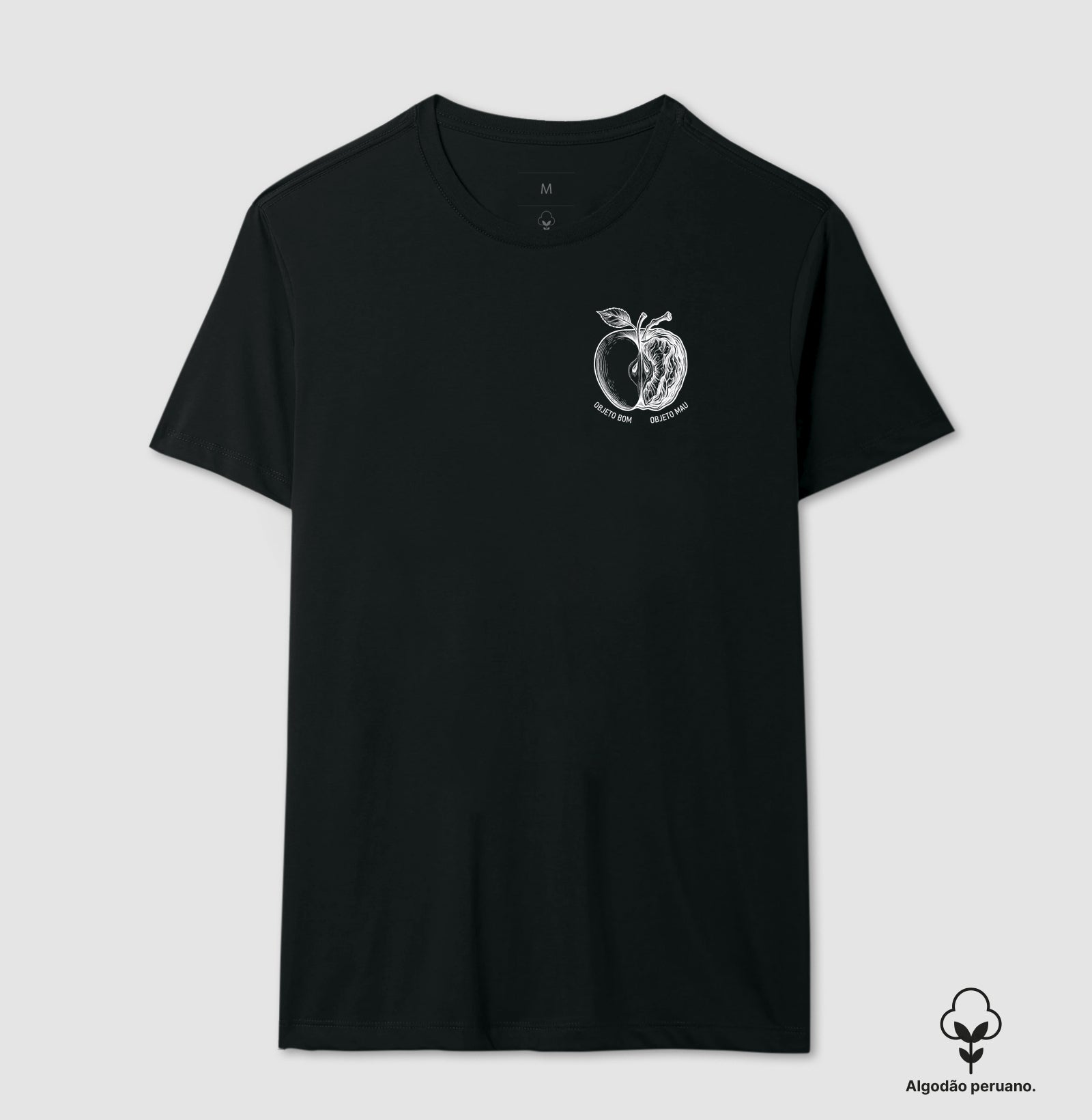 Camiseta Algodão Peruano Psicanálise Melanie Klein - Objeto Bom & Objeto Mau (Cisão) | Ilustração Clássica