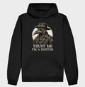Hoodie Moletom Medicina Legal "Plague Doctor" | O Último Diagnóstico