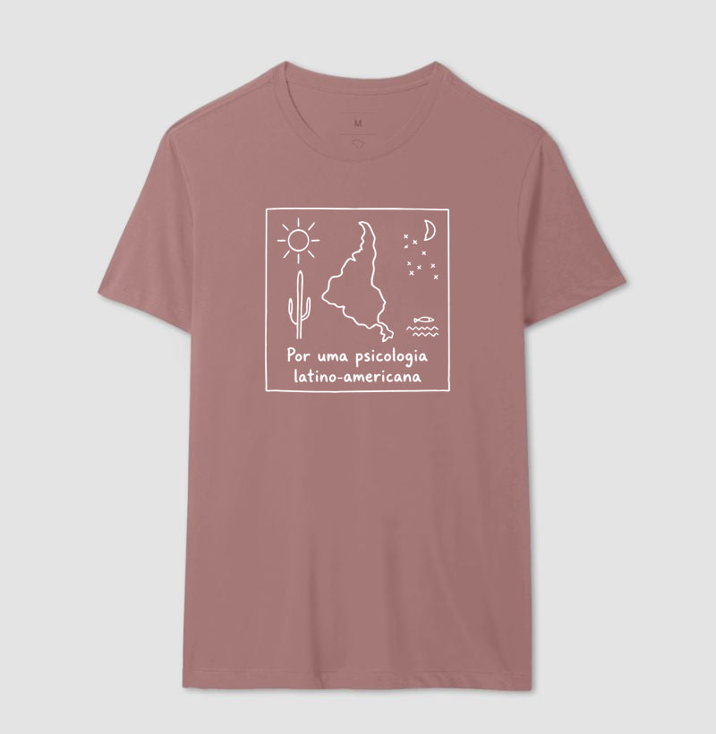 Camiseta "Por uma Psicologia Latino-Americana" | O Sul é o Nosso Norte