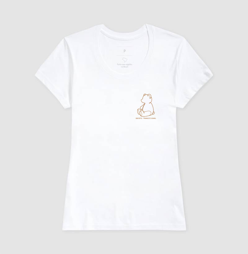 Camiseta Psicanálise Winnicott - Objeto Transicional | Minimalista