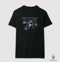 Camiseta Algodão Peruano Psicopatologia Forense - O Psicopato | Ilustração Neuroanatômica