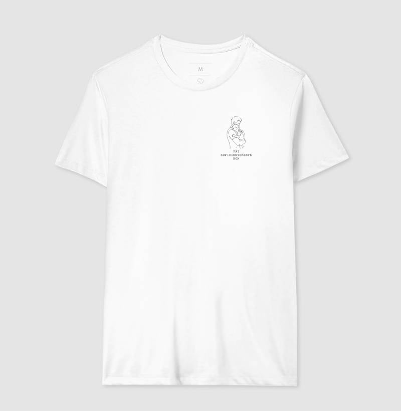 Camiseta Psicanálise Winnicott - Pai Suficientemente Bom | Line Art