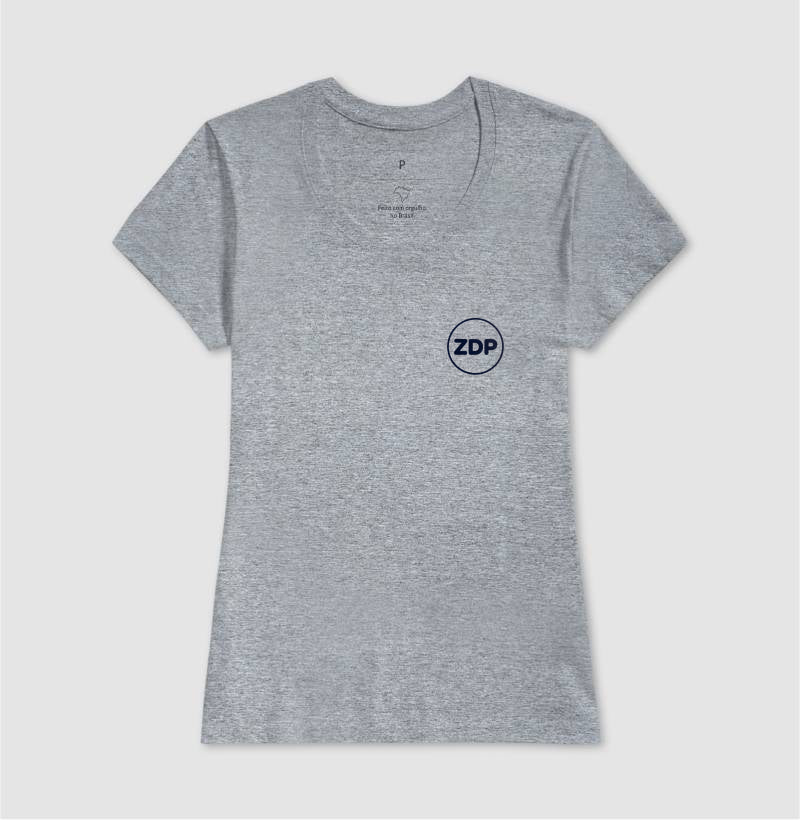 Camiseta Psicologia Lev Vygotsky - ZDP (Zona de Desenvolvimento Proximal) | Minimalista