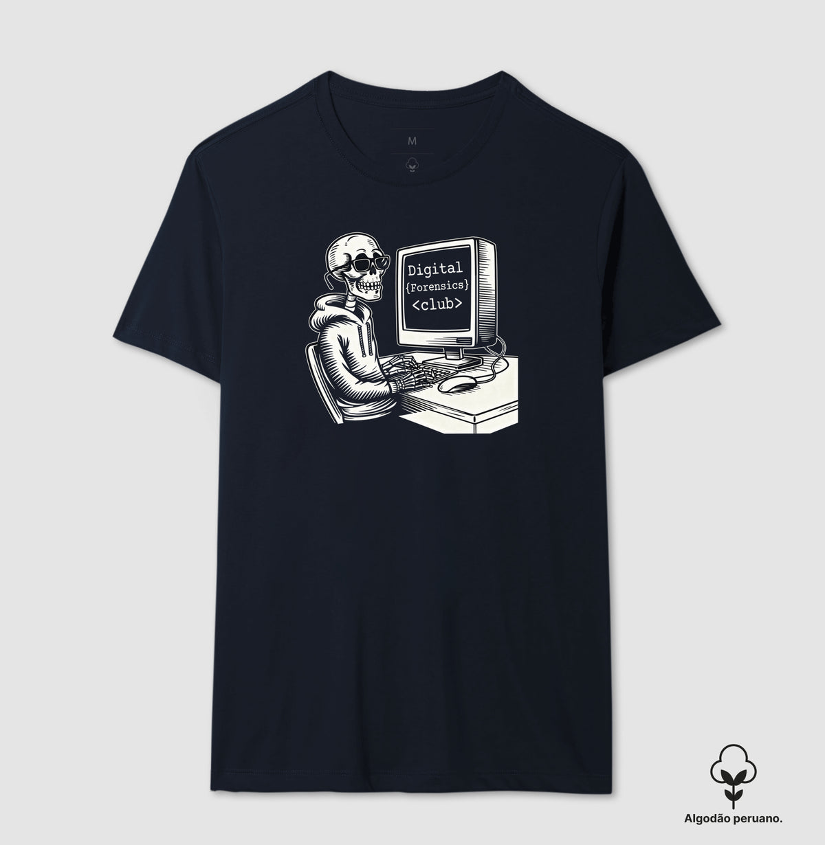 Camiseta Algodão Peruano Perícia Digital: O "Clube" dos Peritos | Digital {Forensics}
