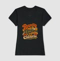 Camiseta "Respeito sua fé, faço meu trabalho com Ciência." | Estética Retro 70s