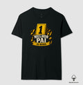 Camiseta Algodão Peruano Criminalística "Melhor Pai do Mundo" | Marcador de Evidência Nº 1