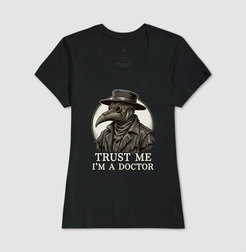 Camiseta Medicina Legal "Plague Doctor" | O Último Diagnóstico