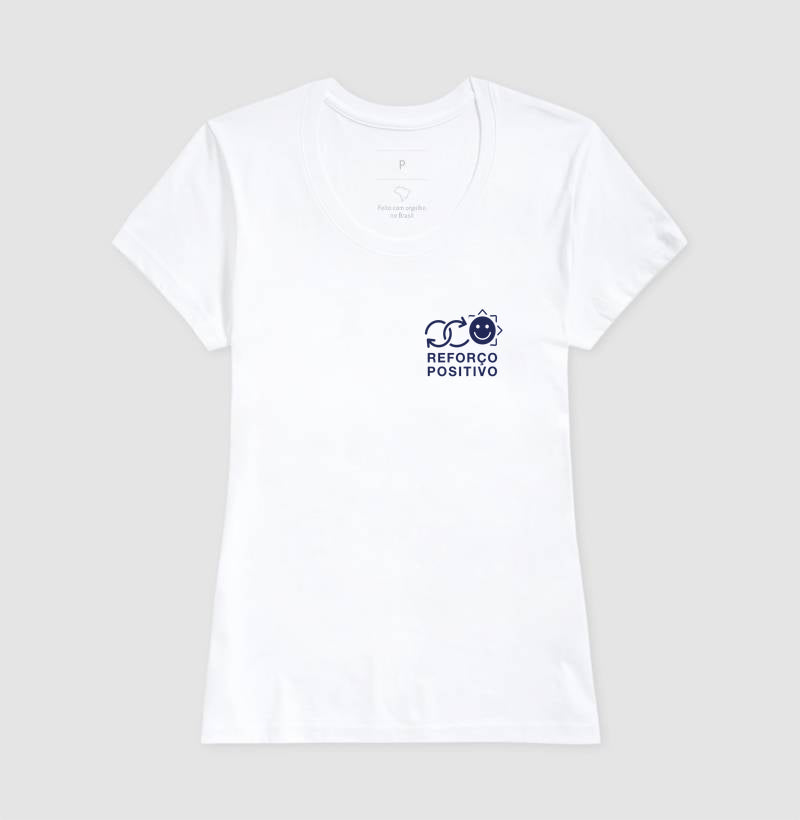 Camiseta Behaviorismo Skinner - Reforço Positivo | Ilustração Line Art
