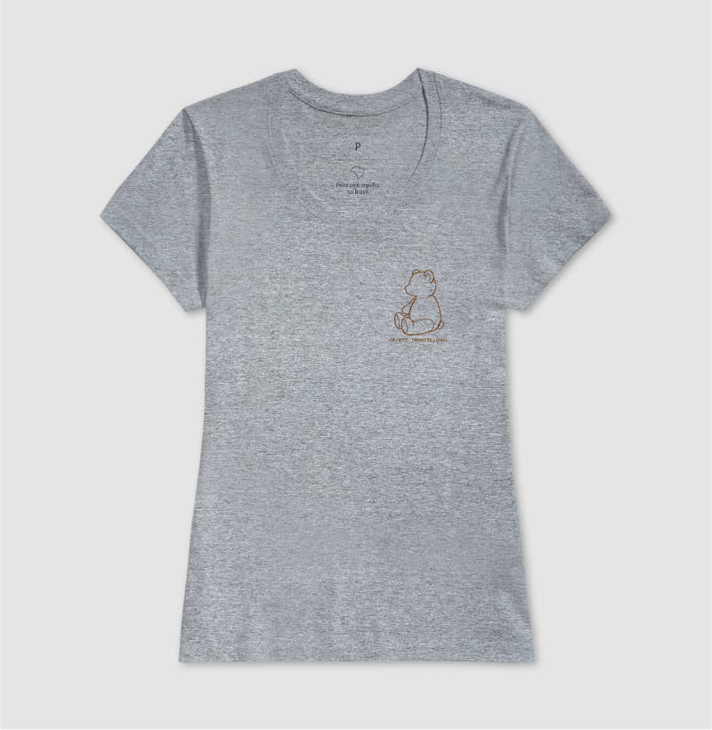 Camiseta Psicanálise Winnicott - Objeto Transicional | Minimalista