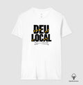 Camiseta Algodão Peruano Criminalística "Deu Local" | O Pesadelo do Fim de Plantão