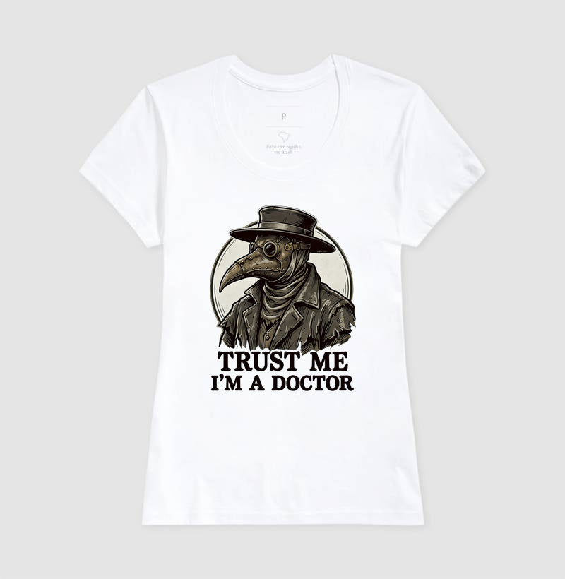 Camiseta Medicina Legal "Plague Doctor" | O Último Diagnóstico
