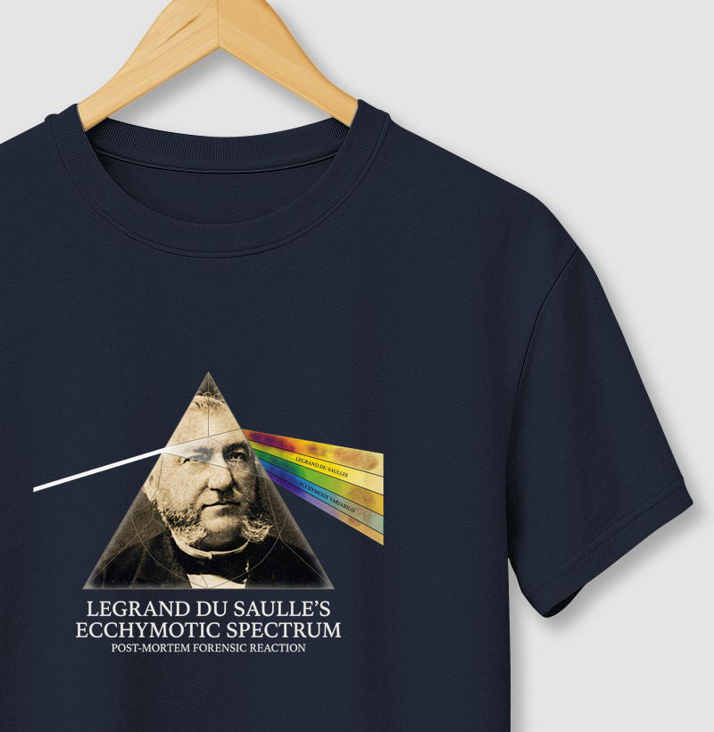 Camiseta Espectro Equimótico de Legrand du Saulle | The Dark Side of Forensics
