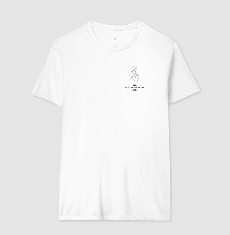 Camiseta Psicanálise Winnicott - Avô Suficientemente Bom | Line Art