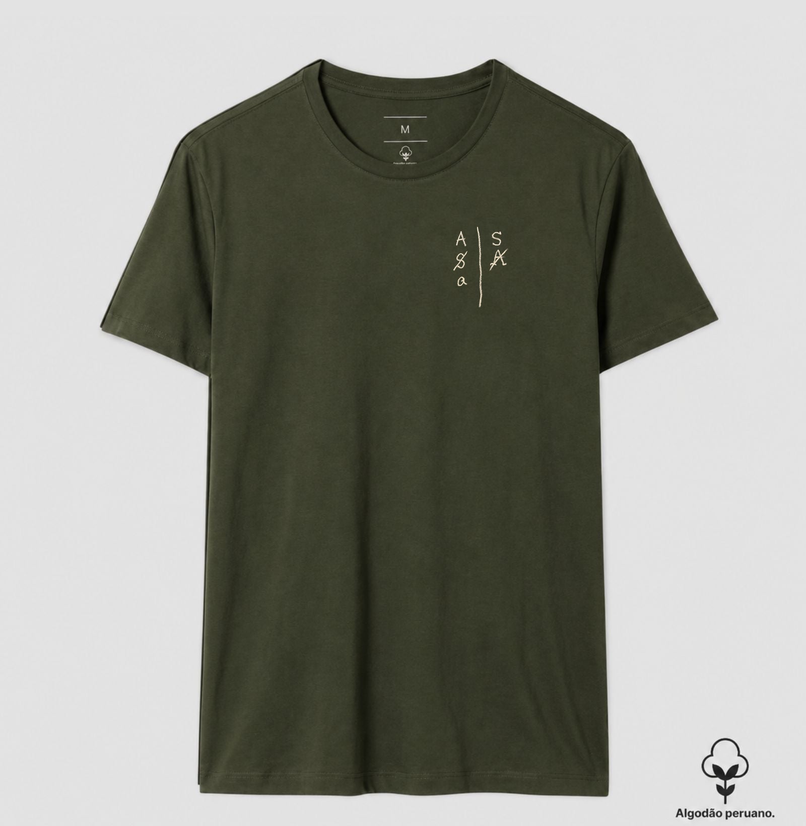 Camiseta Algodão Peruano Psicanálise "A Divisão do Sujeito" | Jacques Lacan (Seminário X: A Angústia)