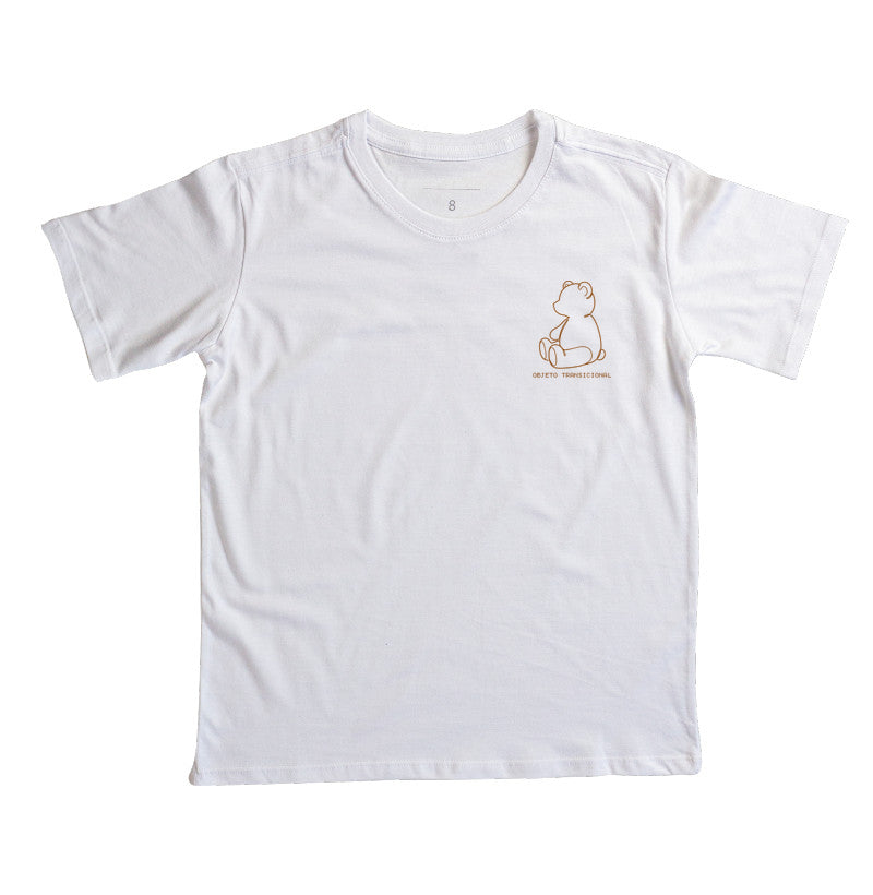 Camiseta Infantil Psicanálise Winnicott - Objeto Transicional | Minimalista
